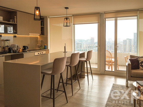 Arriendo Duplex 2d-2b Amoblado A Pasos De Alvarez,