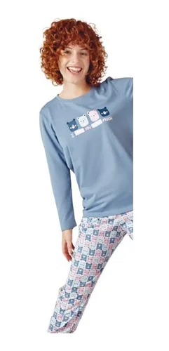 Pijama Invierno Promesse 10171 100 Algod n Lencer as Tesira 18.300