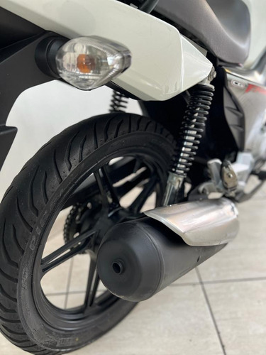 Imagem 10 de 24 de Honda Cg 160 Fan Flex 2018 Branca