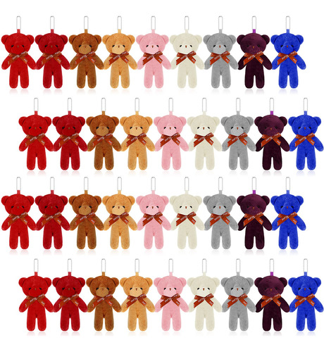 36 Piezas De Mini Oso De Peluche De 4.7 Pulgadas, Juguete D.