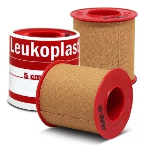 Leukoplast 5cm X 5m Beige Cinta Adhesiva Quirúrgica V/a