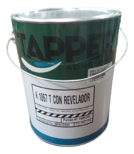 Pvc X 4lts. Tapper K 1067 C/revelador  Insumos Union K296/46