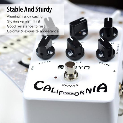 Joyo Overdrive Pedal De Distorsión Simulador De Amplificador