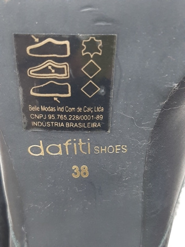 Zapatos Acordonados Con Piel De Mujer - Usados