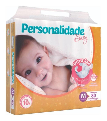 Fralda Descartável - Personalidade - Tam. P, M, G, Xg Ou Xxg Gênero Sem Gênero Tamanho Extra Grande (xg)