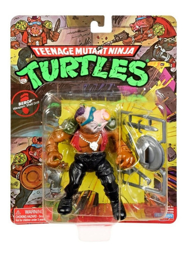 Bebop Tortugas Ninja Mutantes Tmnt Vintage Reissue Playmates