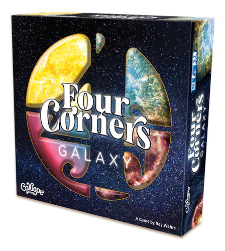 Calliope Games Four Corners: Galaxy - Juego De Mesa Familia.