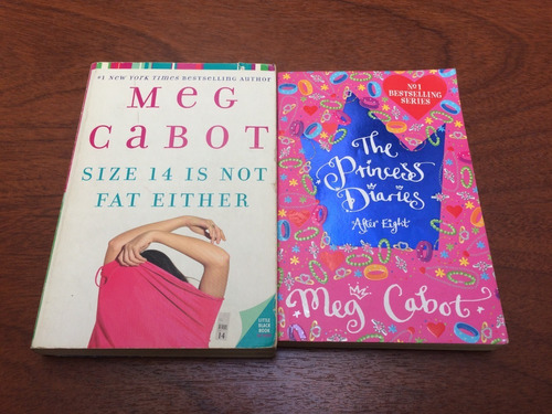 Meg Cabot X2 - Princess Diaries After Eight/size 14- Inglés