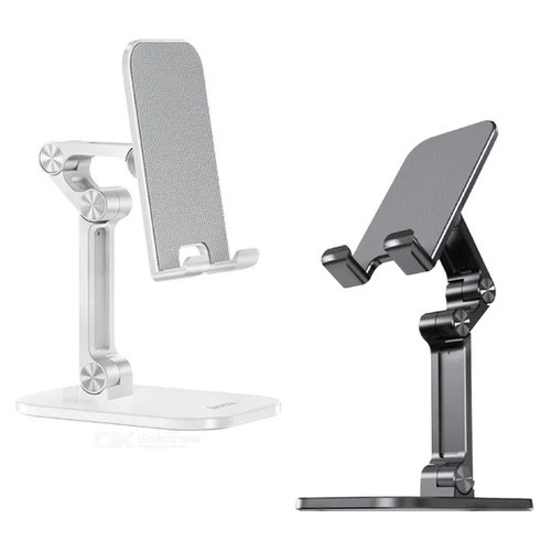 Soporte Doble Articulacion P/ Celular Tablet - Plegable Mesa