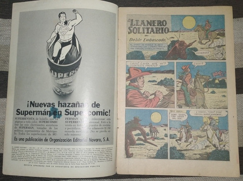 Comic El Llanero Solitario N°181/1968/ Novaro.