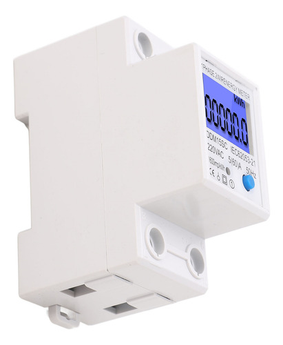 Medidor De Energía Lcd Digital Monofásico 2p De Uso De Elect