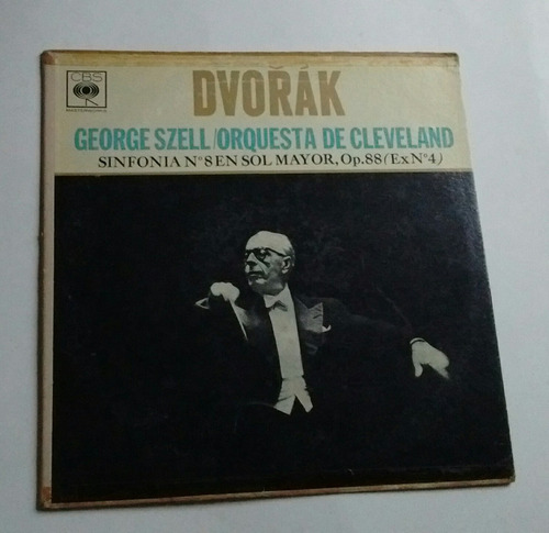 Dvorak Sinfonía Número 8 En Sol Mayor Op 88 Vinilo Lp Cbs