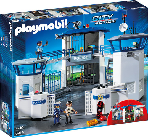 Playmobil Comisaria De Policia Con Prision 6919