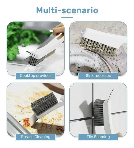 Cepillo De Cocina Con Raspador Cepillo De Alambre De Acero C