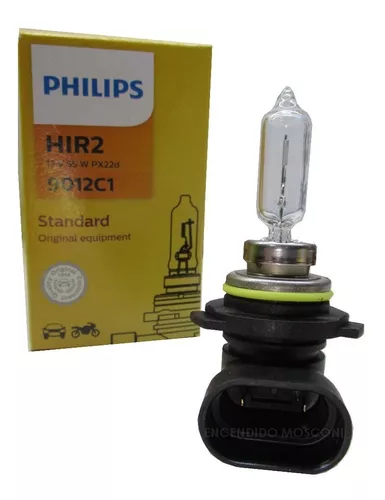 Lampara Philips Hir2 12v 55w 9012c1 Px22d