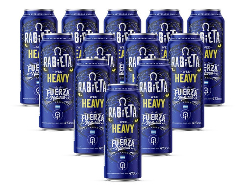 Cerveza Rabieta Wee Heavy 473cc Pack X12 Latas