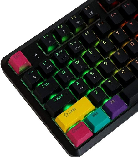 Imagen 7 de 7 de Teclado Mecánico Bluetooth Full Rgb Brown - Ajazz K870t