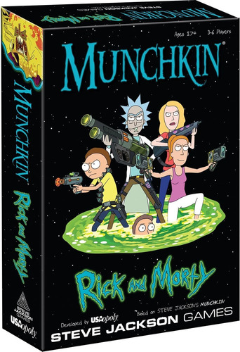 Munchkin: Rick Y Morty Juego De Cartas  Rick And Morty ...