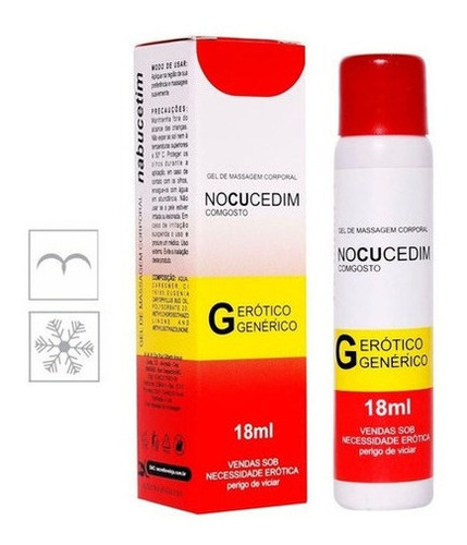 Gel Dessensibilizante Anal Nocucedim Sabor Menta 18 ml