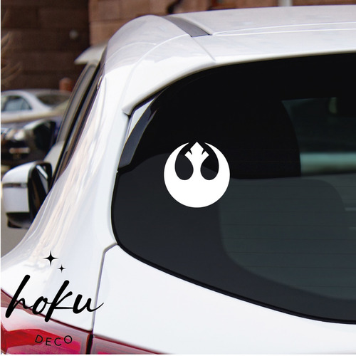 Imagen 1 de 5 de Vinilo Para Auto - Star Wars 20 Cm