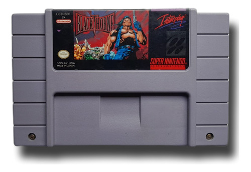 Blackthorne ( Black Thorne ) Snes Super Nintendo Original