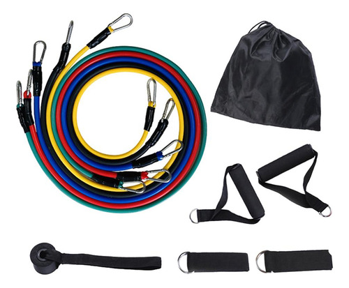 Ha 11pcs Elásticas De Resistencia Entrenamiento Ejercicio De