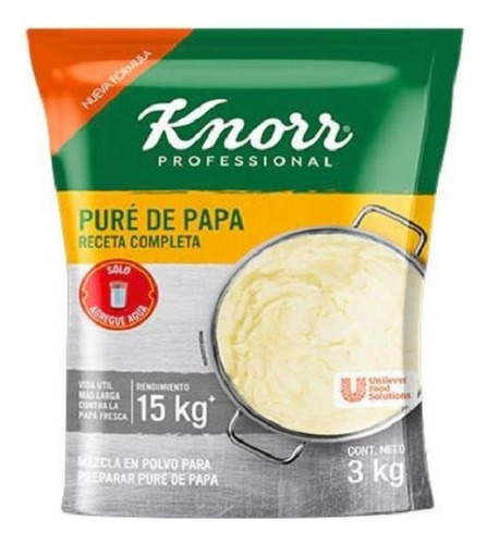 Knorr Puré De Papa 3 Kg