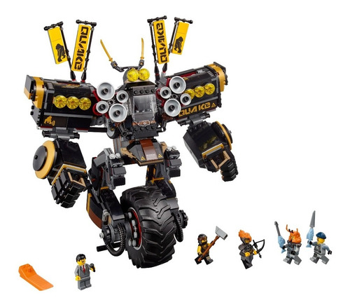 Imagen 1 de 2 de Lego Ninjago Movie Quake Mech 70632