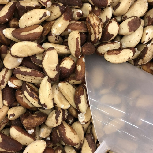 Castanha Do Pará S/casca Inteira 1kg Média Safra Nova