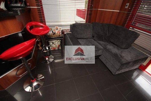 Imagem 1 de 19 de Flat À Venda, 47 M² Por R$ 320.000,00 - Vila Adyana - São José Dos Campos/sp - Fl0027
