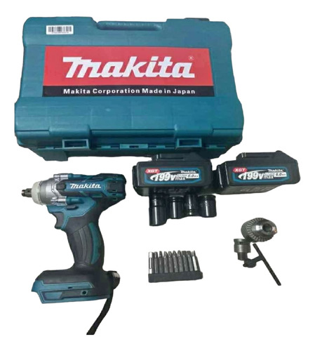 Llave De Impacto Makita + Taladro De Impacto 2 En 1 Makita 