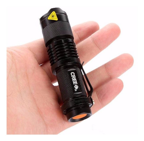 Lote 20 Mini Lampara Tactica Led Cree Q5 1600lm Recargable