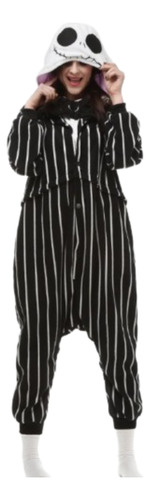 Pijama Mameluco Disfraz Calavera Pijamas Niños