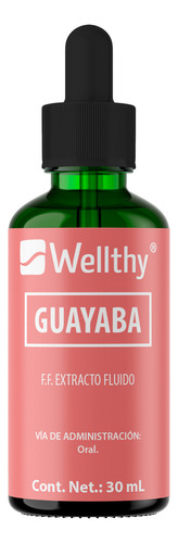 Wellthy Extracto Fluido De Guayaba 30ml