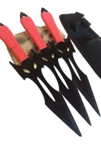 Cuchillos De Lanzamiento Kunai Tridente ,ninja Precisos