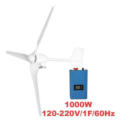 Generador Eólico Solar, Mxink-001, Generador 1000w, 24v, Vie