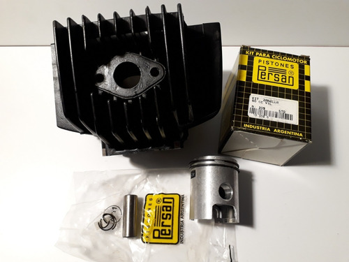 Piston Persan Aros Kit Cilindro Zanella Vr 50cc Original