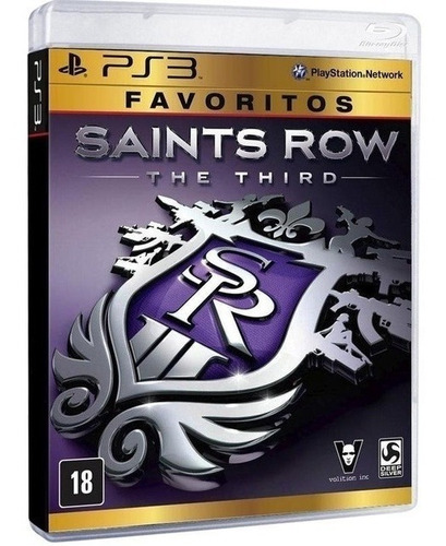 Saints Row The Third - Midia Fisica Original E Lacrado - Ps3