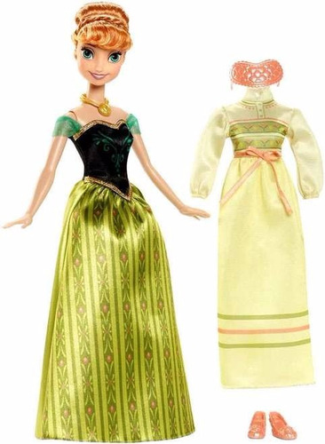 Princesa Anna Frozen  Disney Ana Vestido Moda Fashion Nueva