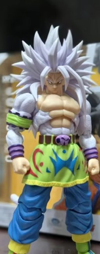 Figura Goku Fase 5 Ssj 5 Articulado De Lujo Dragon Ball