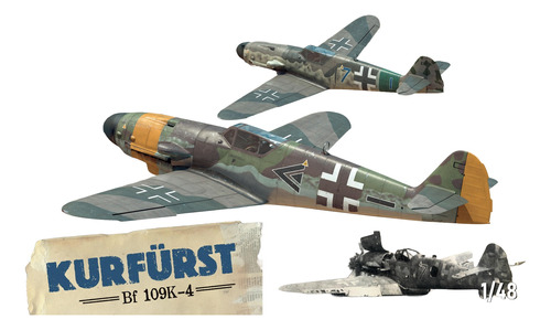 Modelismo 1/48 Avion Aleman Bf-109 K-4 Profipack Eduard