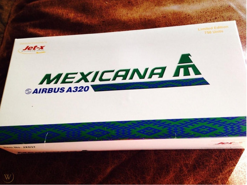 Avión Mexicana A320 Twin Pack Raro Aeromexico