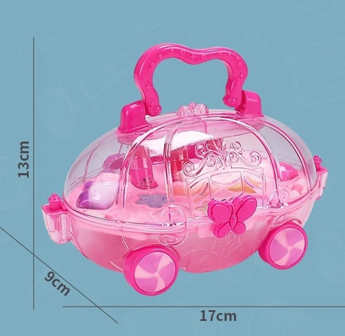 Juego De 2 Set De Maquillaje Para Niñas Princisa Belleza Cos