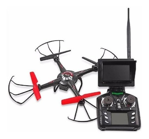 Drone Espia Con Pantalla Y Camara Transmite Video Fpv V686g