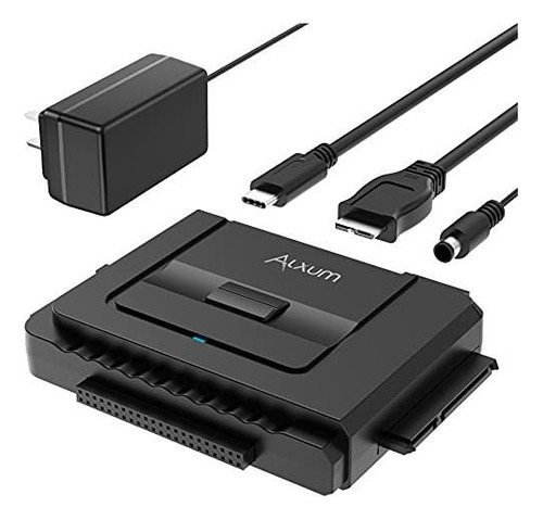 Adaptador Alxum Sata Ide A Usb-c 3.0, Conector De Disco Duro