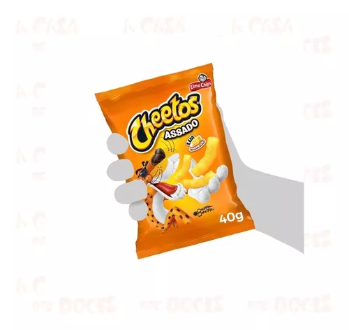 5 Unidades de Salgadinho Cheetos Requeijão 45g