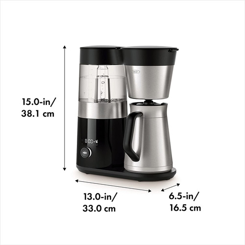 Cafetera Oxo, Acero Inoxidable, 2,13 Litros, Configurable