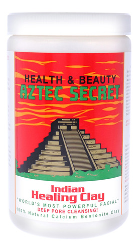 Argila De Cura Indiana Da Aztec Secret Para Unissex - 2 Lb A