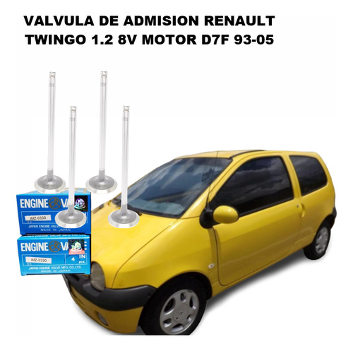 Valvula De Admision Renault Twingo 1.2 8v Motor D7f 93-05