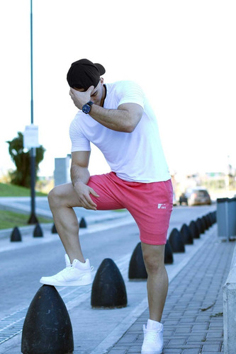 Imagen 2 de 3 de Remera Deportiva Hombre Entallada Elastizada Art